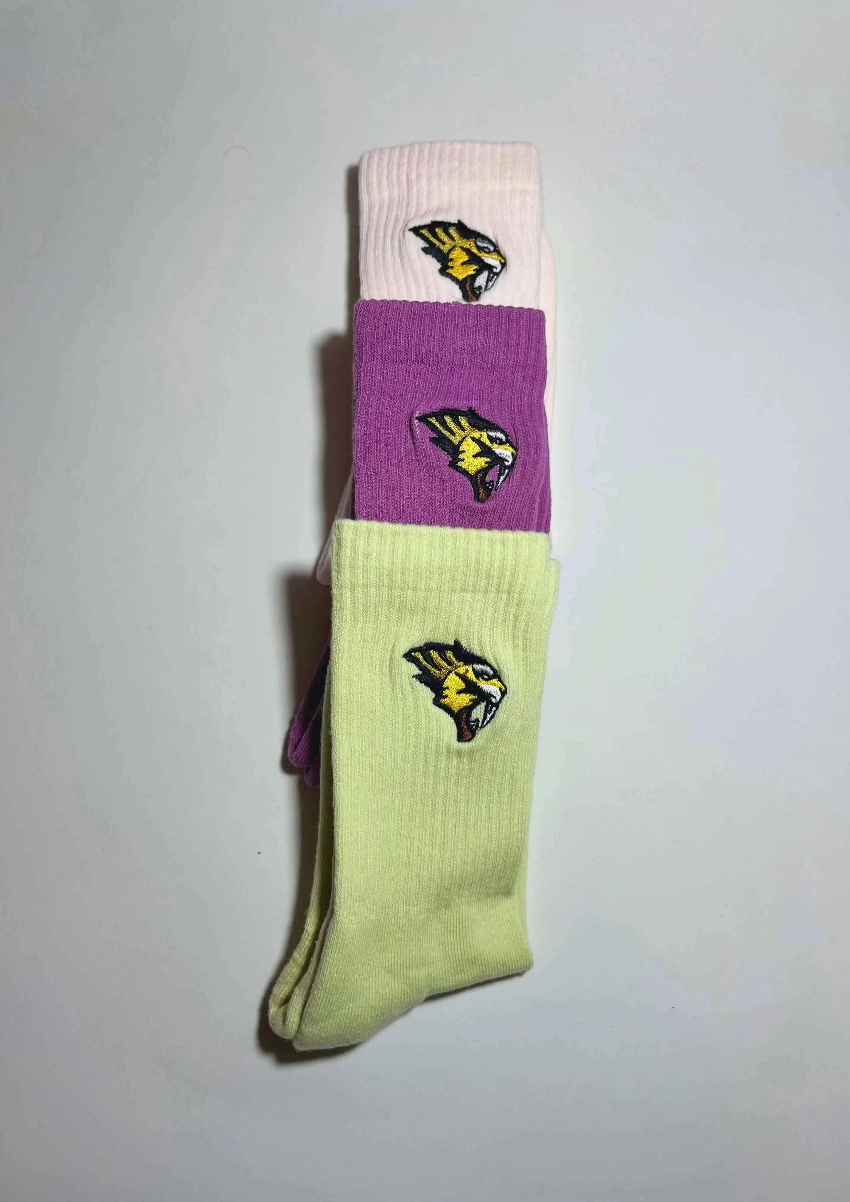 SABRHERO SuperHero Socks – 3-Pack Luxury Tennis Socks