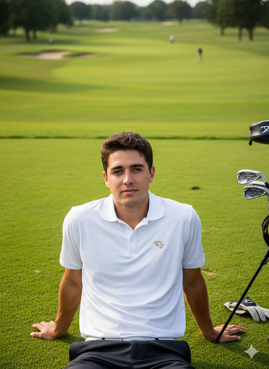 SABRHERO Heritage Champion Luxury Tennis Tshirt – Premium Performance Polo for Tennis Enthusiasts