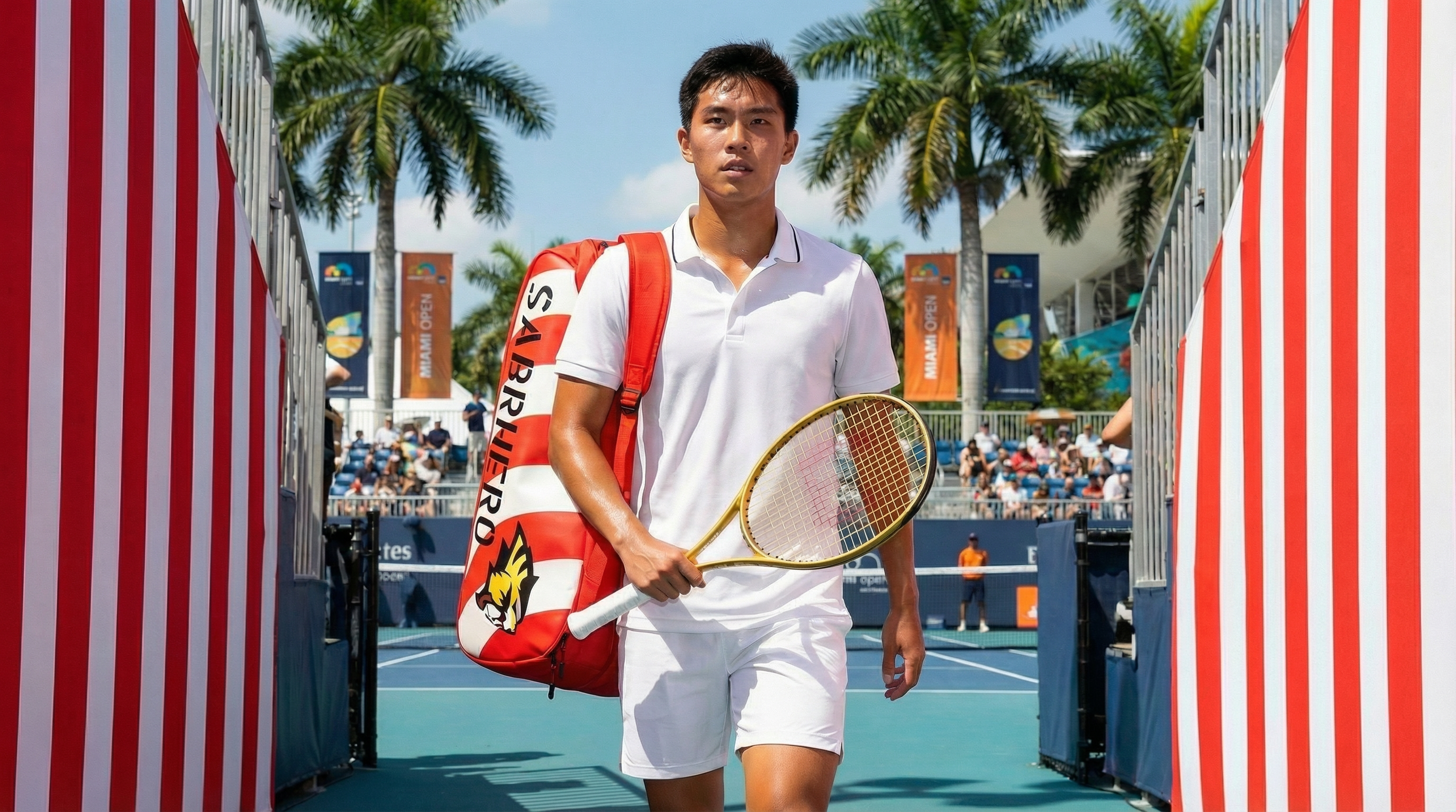 SABRHERO Inner Power Thermobag - Luxury Tennis Bag for Premium Gear Storage SABRHERO