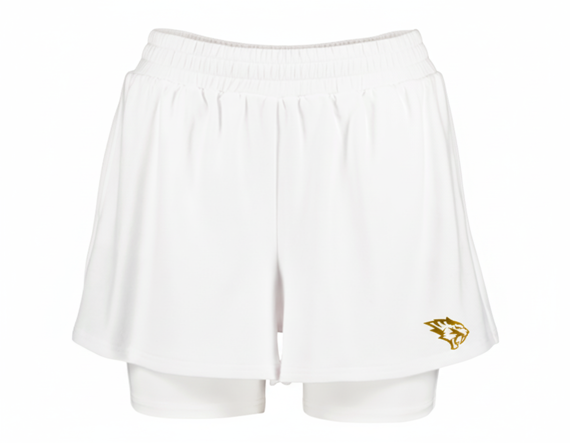SABRHERO Premium Tennis Shorts – White Base Layer Luxury Tennis Apparel